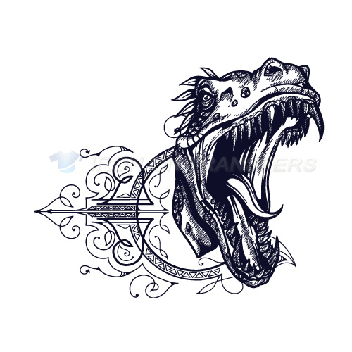 Dinosaur Iron-on Stickers (Heat Transfers)NO.8757